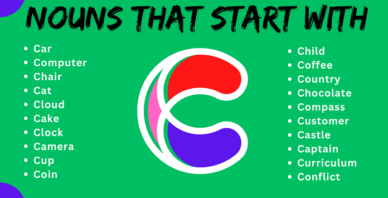 Nouns that start with C