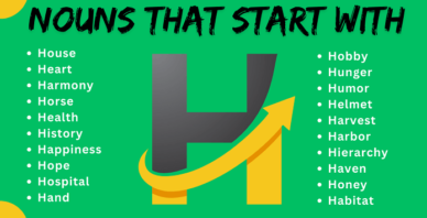 Nouns That Start With H