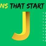 Nouns that start with J