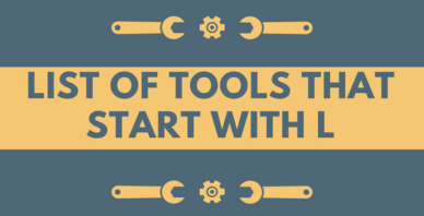 Tools that start with L
