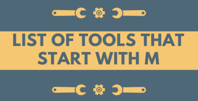 Tools that start with M