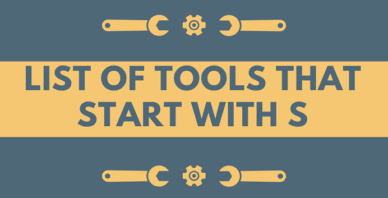 Tools that start with S