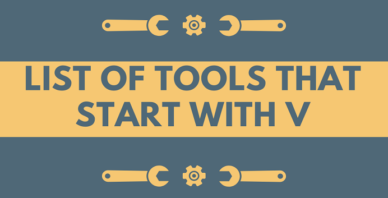 Tools that start with V