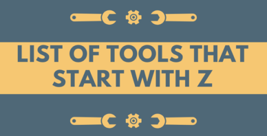 Tools that start with Z