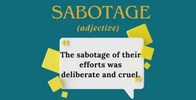 Sabotage