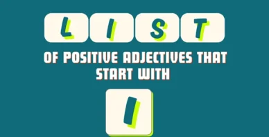 Positive adjectives that start with I