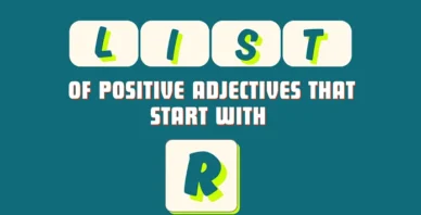 Positive adjectives that start with R
