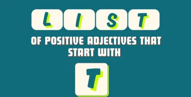 Positive adjectives that start with T