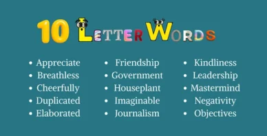 10 letter words
