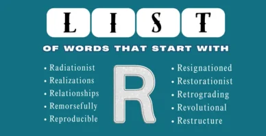 words that start with R