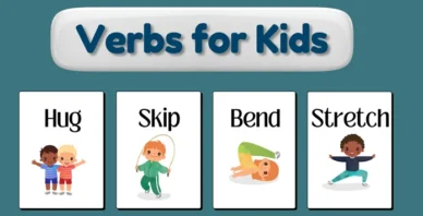 Common Verbs for kids