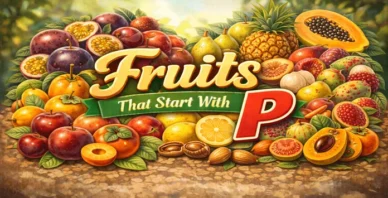 Fruits that start with P