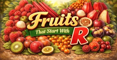Fruits that start with R