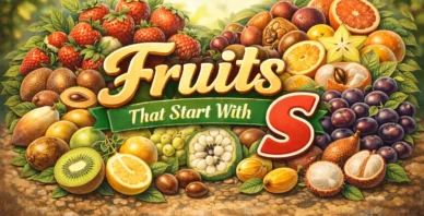 Fruits that start with S