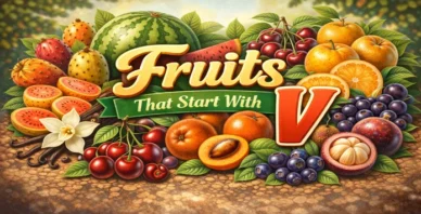Fruits that start with V