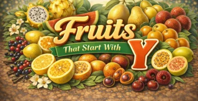 Fruits that start with Y