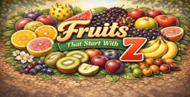Fruits that start with Z