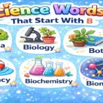 Science Words That Start With B
