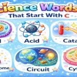 Science Words That Start With C