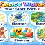 Science Words That Start With E