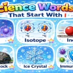 Science Words That Start With I