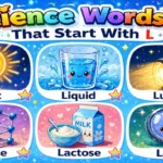 Science Words That Start With L