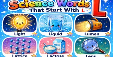 Science Words That Start With L