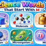 Science Words That Start With M
