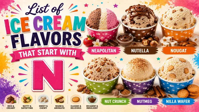 Popular Ice Cream Flavors with N