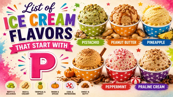 Popular Ice Cream Flavors with O