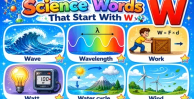 Science Words That Start With W