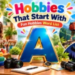 Hobbies That Start With A