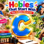 Hobbies That Start With C