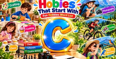 Hobbies That Start With C