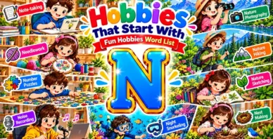 Hobbies That Start With N