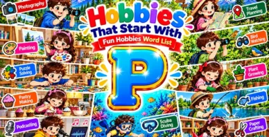 Hobbies That Start With P
