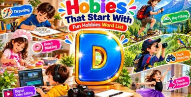 Hobbies That Start with D