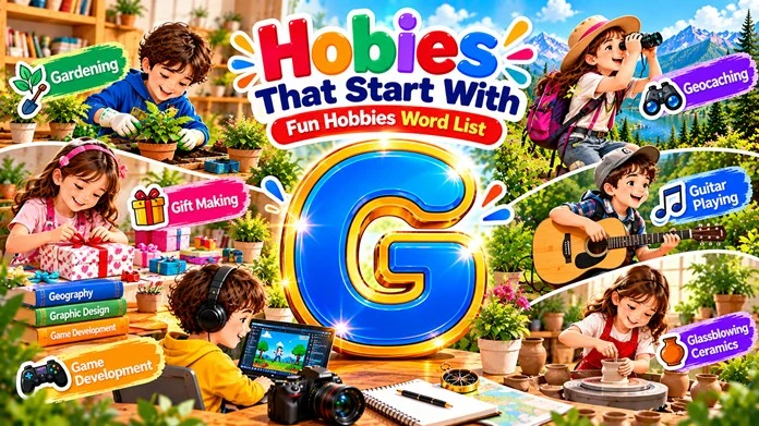 Hobbies that start with G