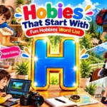 Hobbies that start with H