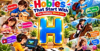 Hobbies that start with H