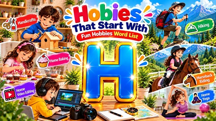 Hobbies that start with H