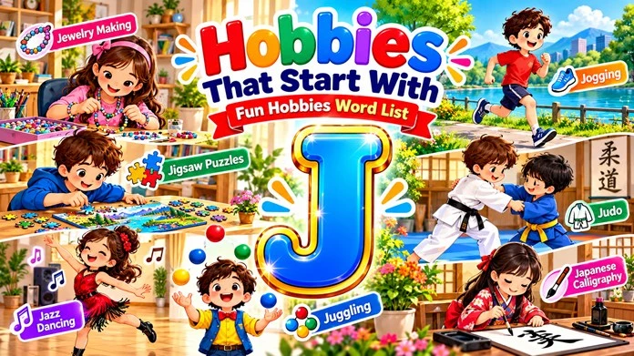 Hobbies that start with J