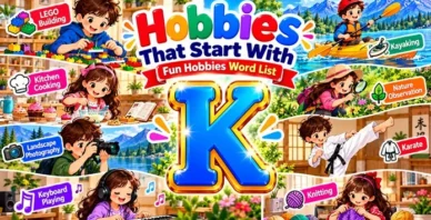 Hobbies that start with K