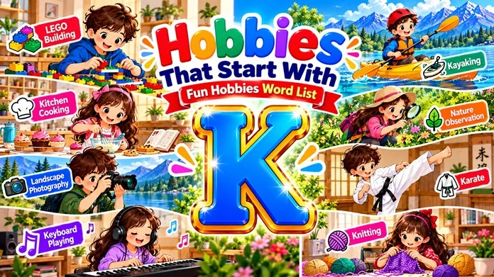 Hobbies that start with K