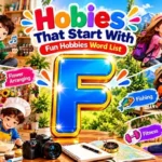 Hobbies that start with f