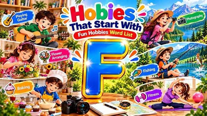 Hobbies that start with f
